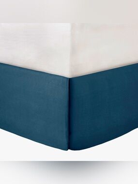 Madison Park King Bed Skirt Navy